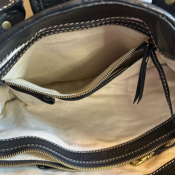 Michael Kors Black Leather Handbag Absolutely Stunning! great condition - Picture 9 of 12